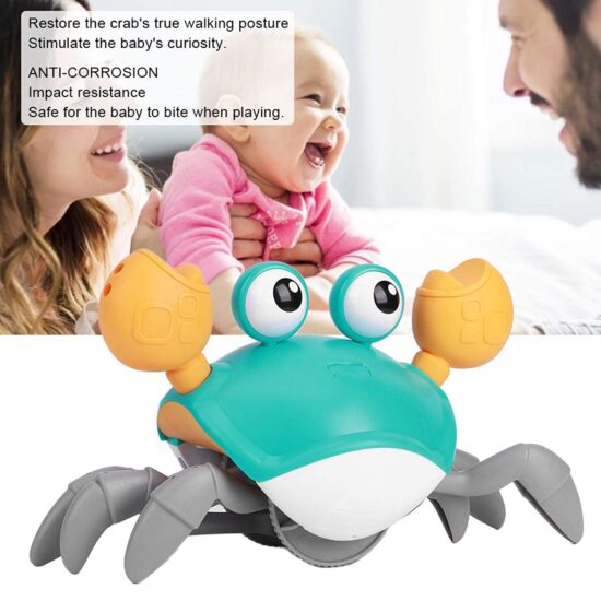 Jucarii baie Bebelusi Crabul cu mecanism care Inoata