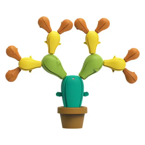 Puzzle Cactus echilibru Constructii creative Indemanare