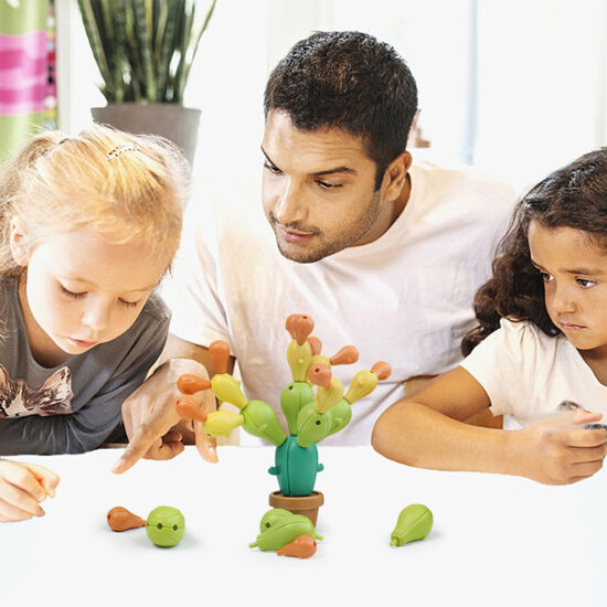 Puzzle Cactus echilibru Constructii creative Indemanare