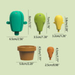 Puzzle Cactus echilibru Constructii creative Indemanare