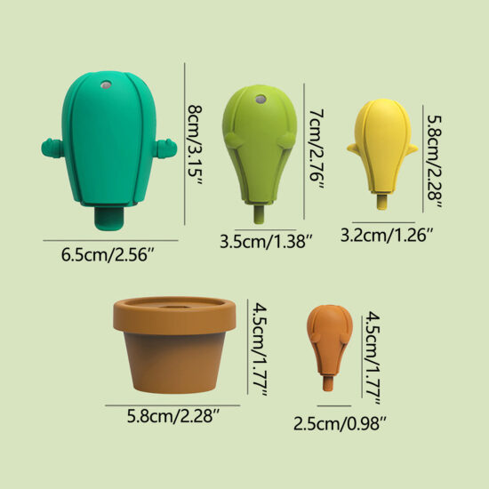 Puzzle Cactus echilibru Constructii creative Indemanare