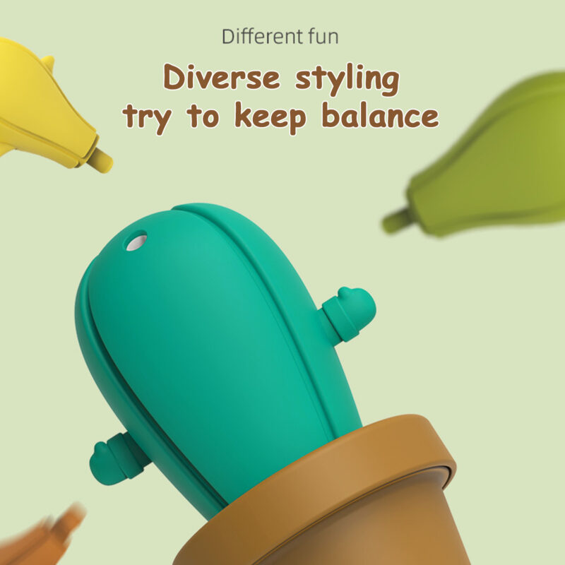 Puzzle Cactus echilibru Constructii creative Indemanare