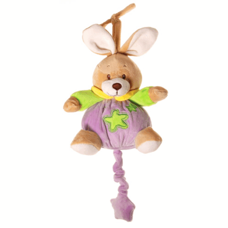 Zornaitoare muzicala Jucarii bebe dentitie Iepuras