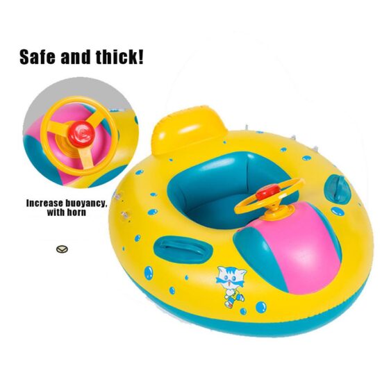 Colac Chilotel cu Parasolar Barcuta cu volan copii