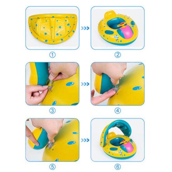 Colac Chilotel cu Parasolar Barcuta cu volan copii