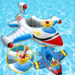 Colac de Inot Gonflabil pentru bebe Barcuta Avion