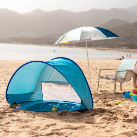 Cort copii multifunctional Mini Piscina cu Parasolar