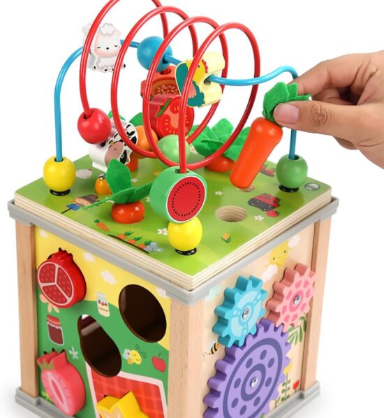 Cub Montessori 10in1 Activitati Pescuit Xilofon Sortare Joc logic