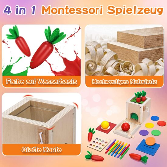 Cutia Permanentei Joc Montessori Numarare cu Slot