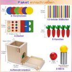 Cutia Permanentei Joc Montessori Numarare cu Slot