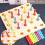 Joc Montessorii Educativ Coordornare si invatam sa legam sireturile