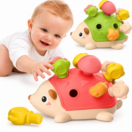 Jucarie Motricitate Senzoriala pentru bebe Ariciul cu tepi
