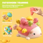 Jucarie Motricitate Senzoriala pentru bebe Ariciul cu tepi