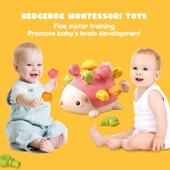 Jucarie Motricitate Senzoriala pentru bebe Ariciul cu tepi