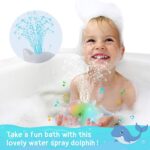 Jucarie de baie Delfinul stropeste are Muzica si lumina