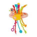 Jucarie senzoriala pentru copii cu corzi de tragere