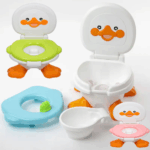 Olita copii Ratusca cu Capac Scaunel cu spatar 3in1