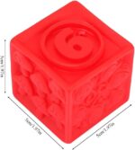 Set 9 cuburi moi din silicon pentru bebelusi