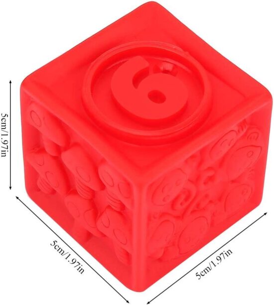 Set 9 cuburi moi din silicon pentru bebelusi