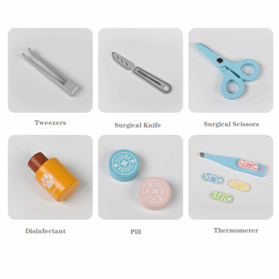 Set Doctor veterinar Trusa medicului pentru animale