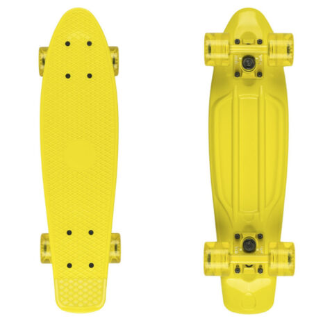 Skateboard copii Penny Board cu Roti din silicon lumini