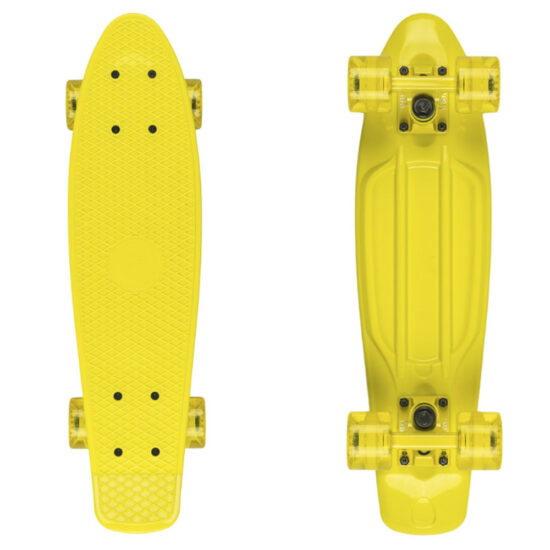 Skateboard copii Penny Board cu Roti din silicon lumini