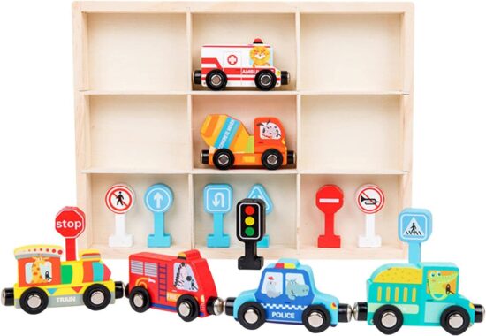 Trenulet magnetic Vehicule interventie Semne circulatie