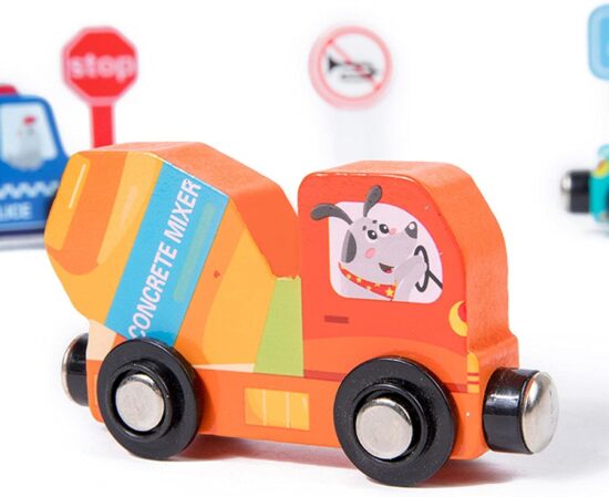 Trenulet magnetic Vehicule interventie Semne circulatie