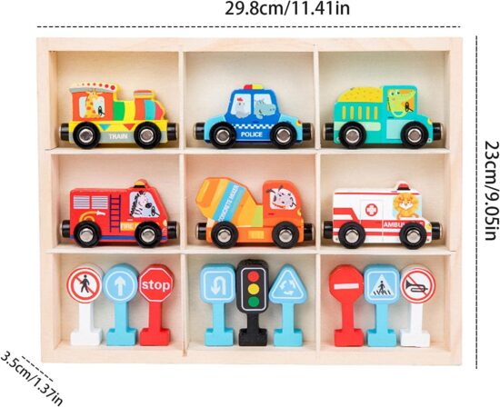 Trenulet magnetic Vehicule interventie Semne circulatie