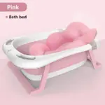 Cadita de baie cu suport din burete si termometru pliabila