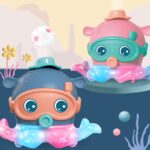 Caracatita interactiva Muzicala Luminoasa sufla mingea