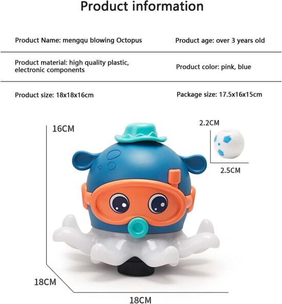 Caracatita interactiva Muzicala Luminoasa sufla mingea