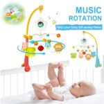 Carusel muzical Steluta cu animale Proiector mobil