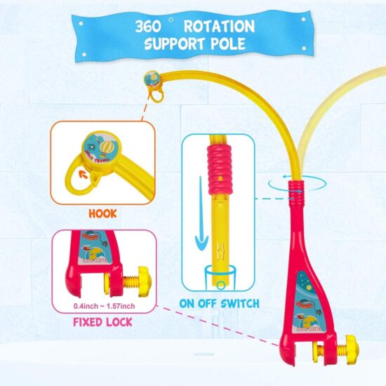 Carusel muzical Steluta cu animale Proiector mobil