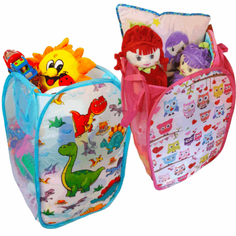 Cos pentru depozitare Pop Up cu Animalute haioase