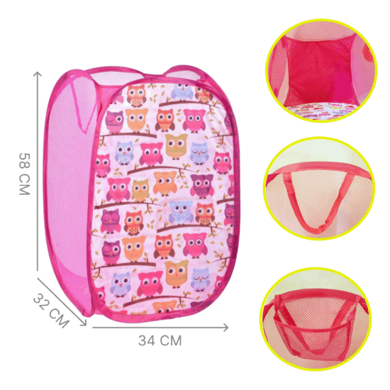 Cos pentru depozitare Pop Up cu Animalute haioase