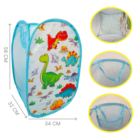 Cos pentru depozitare Pop Up cu Animalute haioase