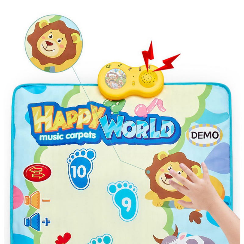 COVORAS INTERACTIV SI EDUCATIV 158 X 70 CM, CU 28 DE SUNETE SI MELODII