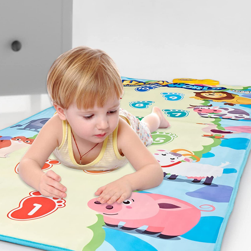 COVORAS INTERACTIV SI EDUCATIV 158 X 70 CM, CU 28 DE SUNETE SI MELODII