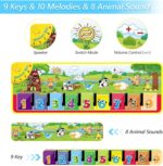 Covoras muzical cu Tastatura de pian si Cifre de la 1-9