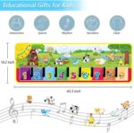 Covoras muzical cu Tastatura de pian si Cifre de la 1-9