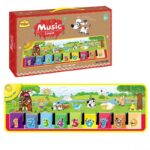 Covoras muzical cu Tastatura de pian si Cifre de la 1-9