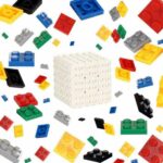 Cub Rubik Cuburi lego Jucarie creativa Puzzle 3x3x3