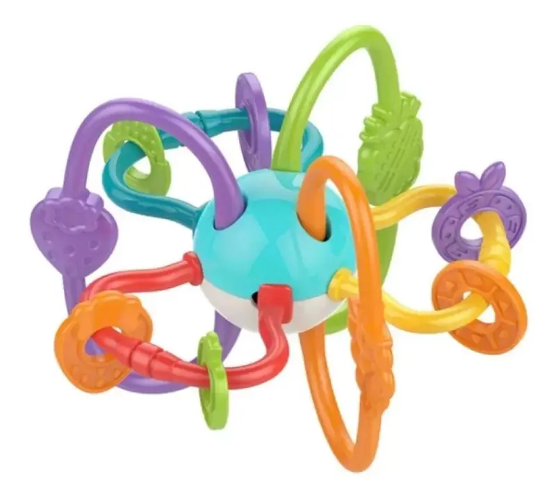 Jucarie motrica dentitie Zornaitoare spirala bebelusi