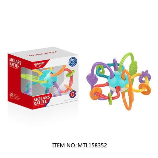 Jucarie motrica dentitie Zornaitoare spirala bebelusi