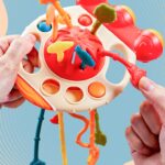 Jucarie motrica bebelusi Ozn Funny Puller