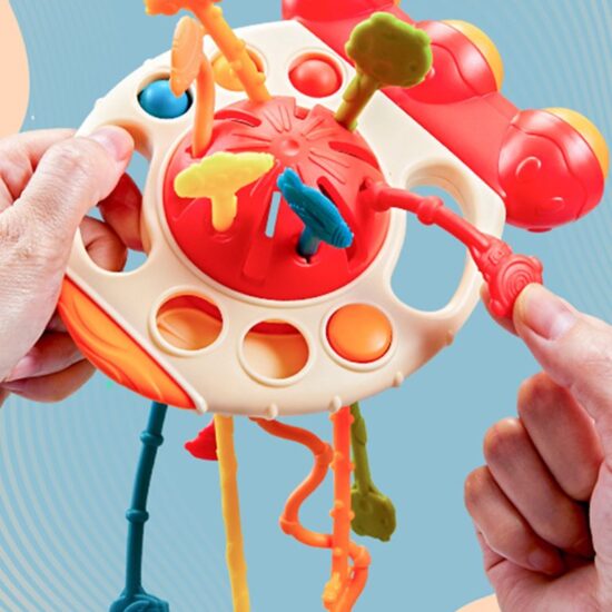 Jucarie motrica bebelusi Ozn Funny Puller