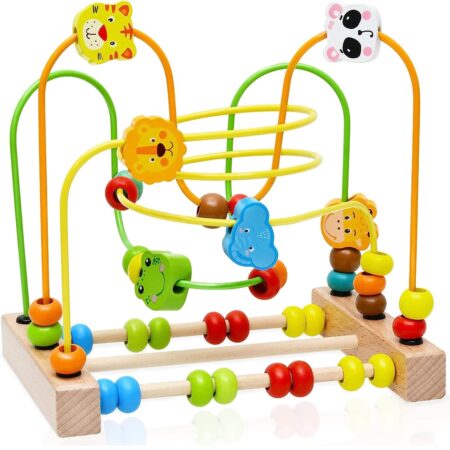 Labirint motric Circuit cu animale Abac cu bile colorate