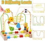 Labirint motric Circuit cu animale Abac cu bile colorate