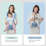 Marsupiu bebe cu scaunel si gluga